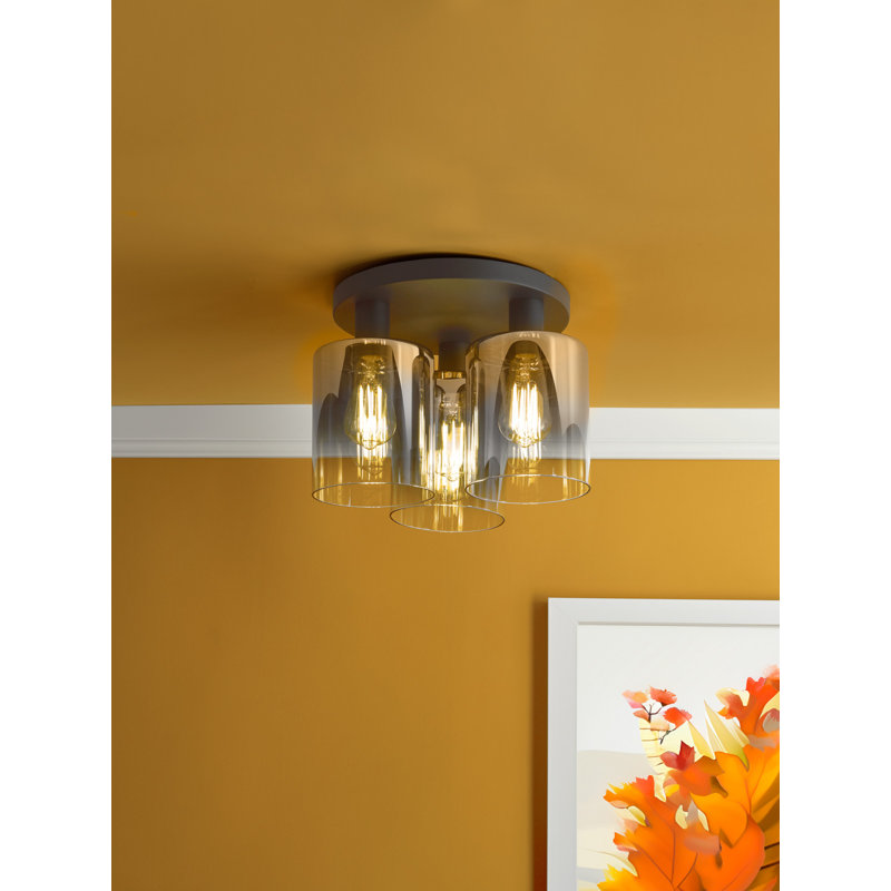Alyceia Glass Flush Mount