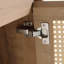 Armoire latérale de salle de bain 12 po, portes à fermeture douce, conception à fixation flottante