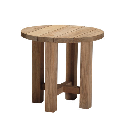 Croquet Teak Outdoor Side Table