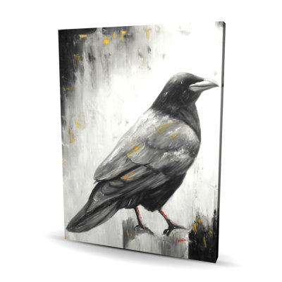 Crow Bird - Animals Bedroom Canvas for Home Decor | Art Print