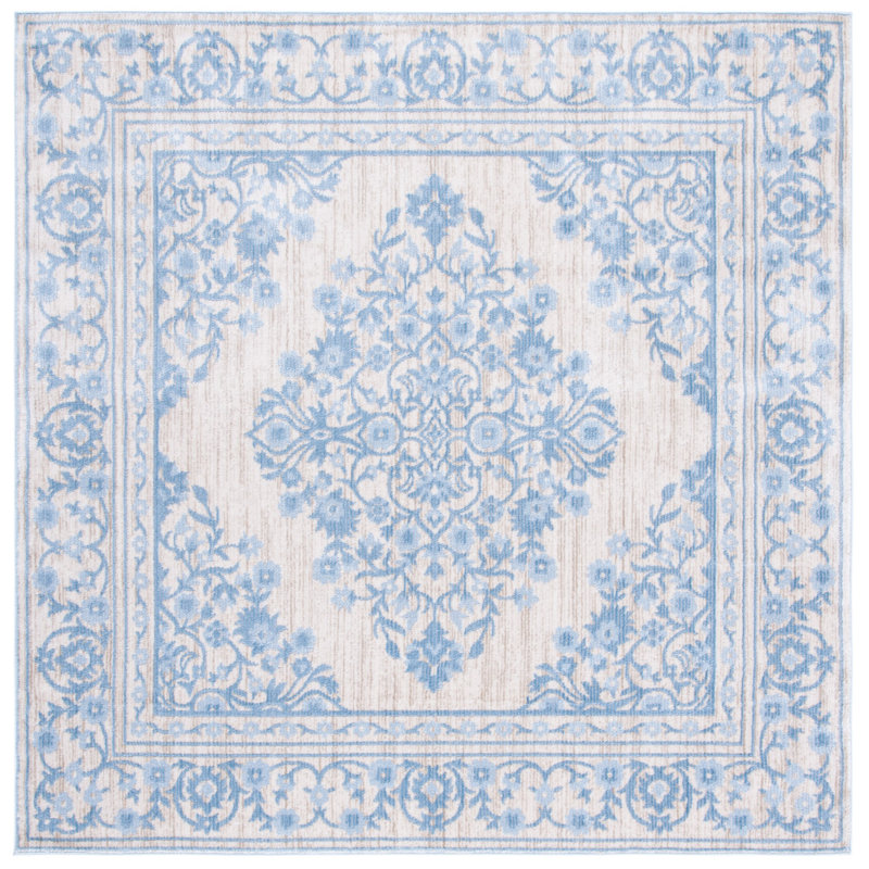 Tapis oriental performance Mcmillin, Carré 6 pi 7 po