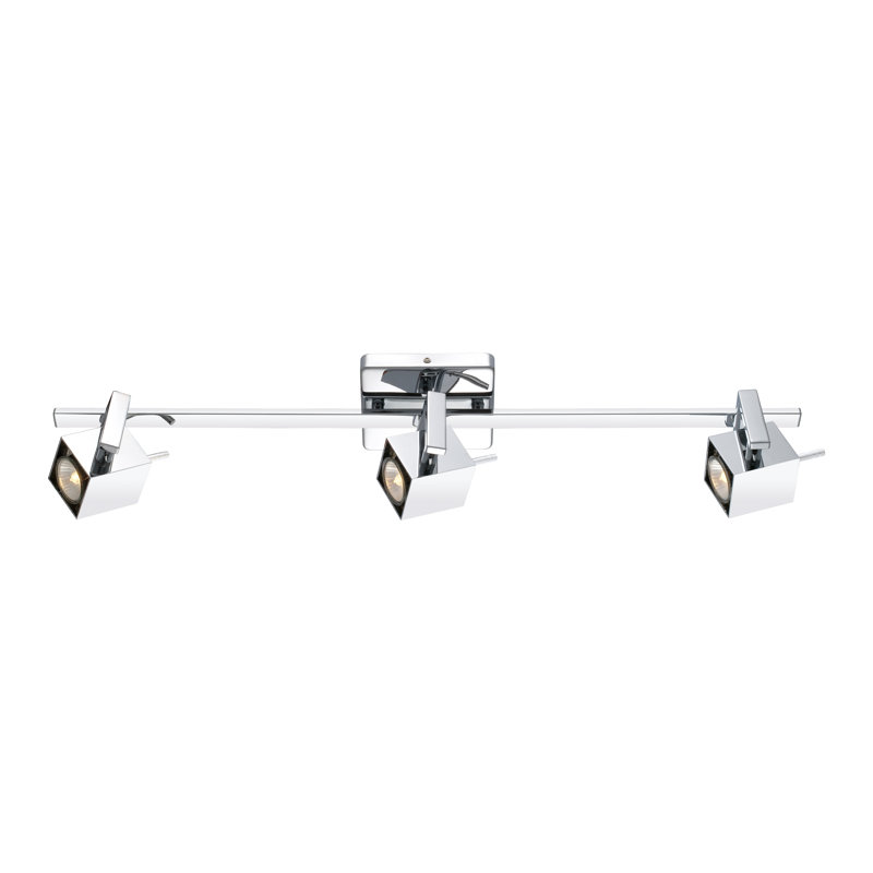 Dierdre 30.87'' 3 -Light Fixed Track Track Kit with Dimmable and Adjustable Head