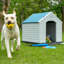 Niche pour chien isolée en plastique Deisi-87911468-87911469