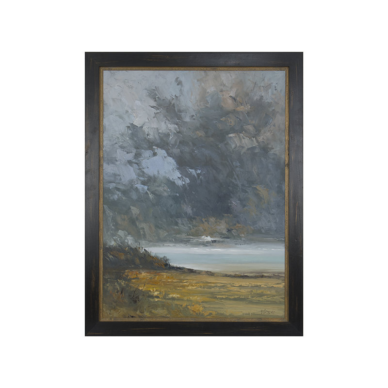 Billows of Blue - peinture encadrée