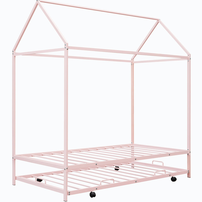 Structure de lit Stonecrest 82,63 po, Rose