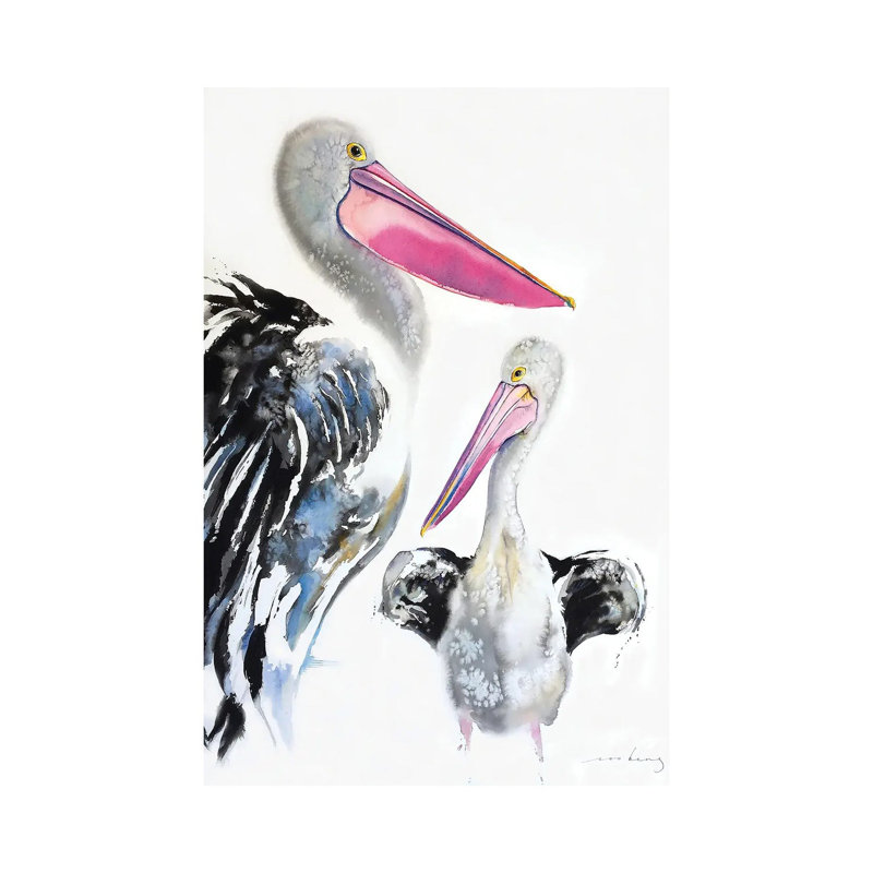 Pelican Majestic by Soo Beng Lim - Wrapped Canvas Gallery-Wrapped Canvas Giclée, 66.04 cm H x 45.72 cm W x 3.175 cm D