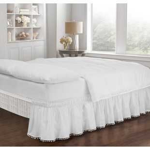 Ruffled Wrap Around Bed Skirt