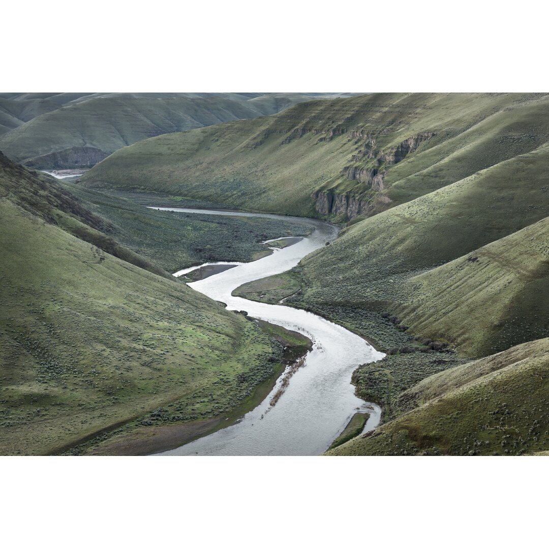 Leinwandbild John Day River Oregon I von Alan Majchrowicz