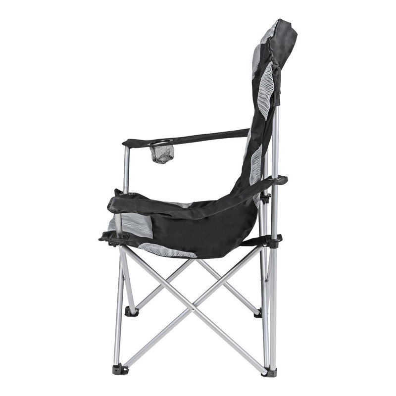 Botakoz Folding Camping Chair, Black