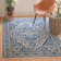 Cameron Oriental Handmade Tufted Navy/Light Gray Area Rug
