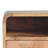 Extra Mini Wall Mounted Curved Oak-Ish Bedside With Open Slot-1752044270