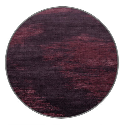Tapis abstrait lavable à la machine
