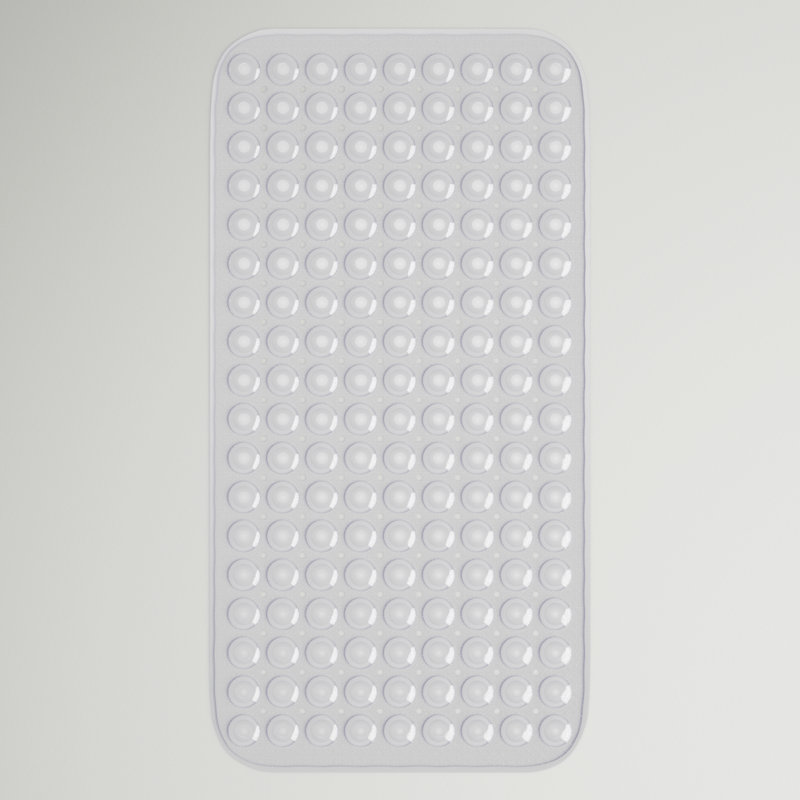 Rectangle Vinyl Non-Slip Shower and Bath Mat - Basics by Wayfair™