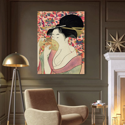 Courtesan 1 Piece Wrapped Canvas Painting