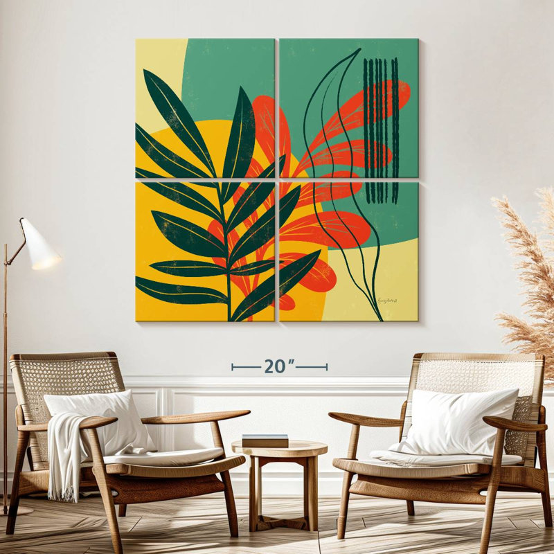 Harnek Mid-Century moderne I, H 57 po x l 57 po