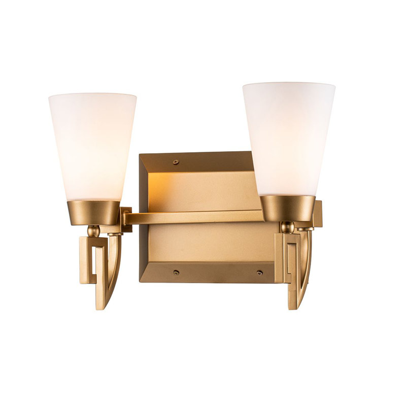 Lemuria 2 - Light Vanity Light, Laquered Gold