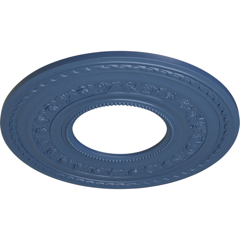 Endurathane Anthony Ceiling Medallion, 29 3/8"OD x 11 5/8"ID x 1 1/8"P (Fits Canopies up to 11 5/8"), Hand-Painted Americana Finish