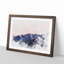 Pink Sunrise over a Forest - Picture Frame Graphic Art Print-56892136-56892138