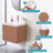  24” Bathroom Floating Vanity Cabinet With Sink And Double Drawers-636775068