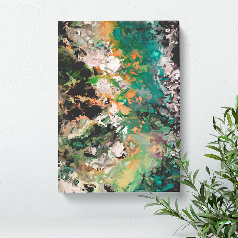 Ceremony Of Shadows - Painting, No Matte, 50cm H x 35cm W x 3cm D, Wrapped Canvas
