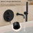 Wall Mount Tub Faucet with Pressure Balance Valve and Hand Shower-111109115
