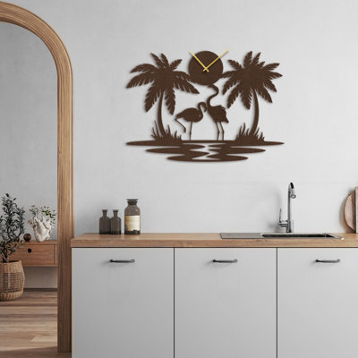 Metal Wall Clock