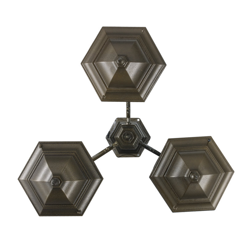 Annagret Lamp Post (Full), Black/Bronze