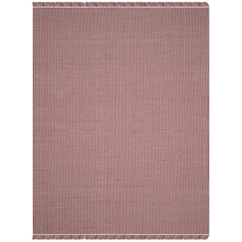 Melaina Hand Woven Cotton Geometric Rug, Rectangle 8' x 10'