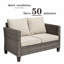 Ensemble de mobilier d'extérieur 7 pièces-659986985