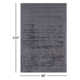 Fennel Hand Loomed Viscose Gray Rug