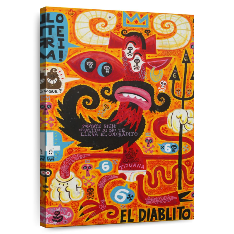 Kelan Loteria, 48" H x 32" W