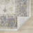 Fresnal Ivory/Blue Traditional Damask Performance Woven Indoor Area Rug-1992043312