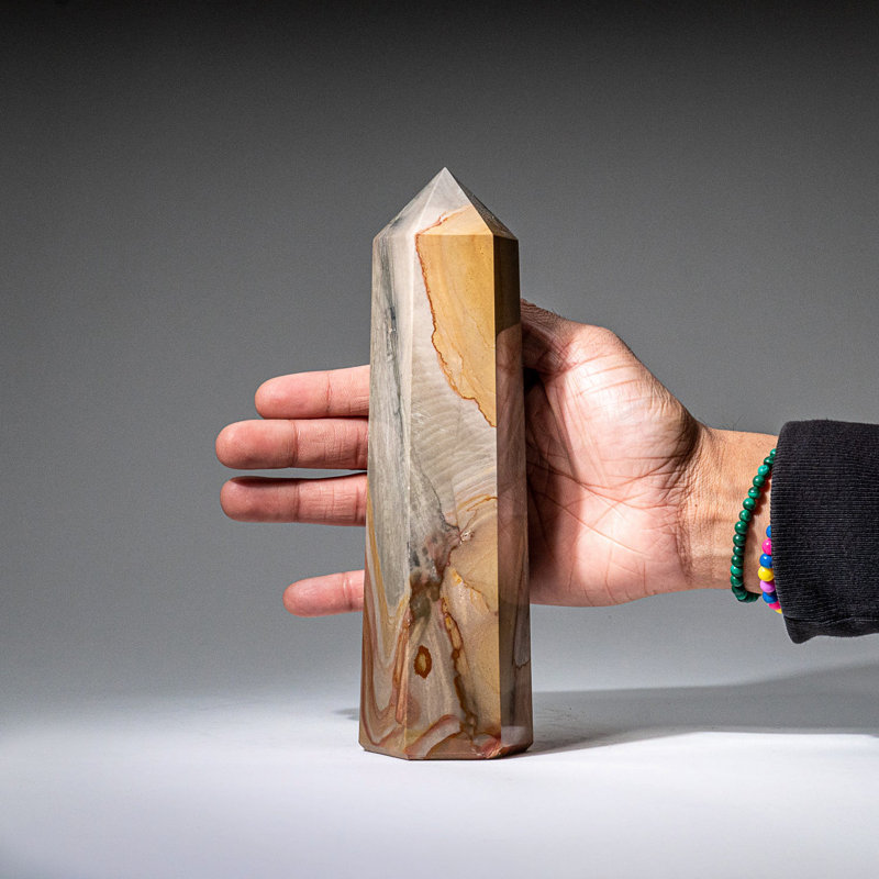 Polished Polychrome Point from Madagascar (2.5 Lbs)