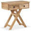 Gisselle Solid Wood Tray Top End Table