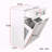 Laundry Cabinet Removable Baskets Drawers Dual Section Clothes Sorting Storage