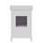 Goyette Freestanding Standard Free Standing 1 Single Vanity Bathroom Vanity With Marble Top-31593718-132881814