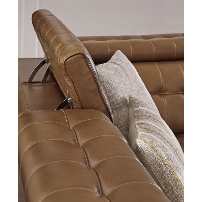 Temmpton 3-Piece Power Reclining Sectional Loveseat with Console