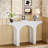 Modern Console Table, 47-Inch Arched Console Table for Entryway-634385993