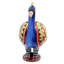 Figurine en bois à posture peacock Provence