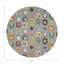 Sous-verres ronds en cuir Vegan-119014991