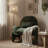 33.75'' W Modern Crab Style Chenille Fabric Upholstered Accent Chair With Metal Frame-873541821