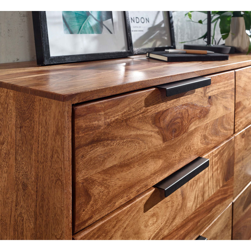 Cliburn 117cm Solid Wood Sideboard