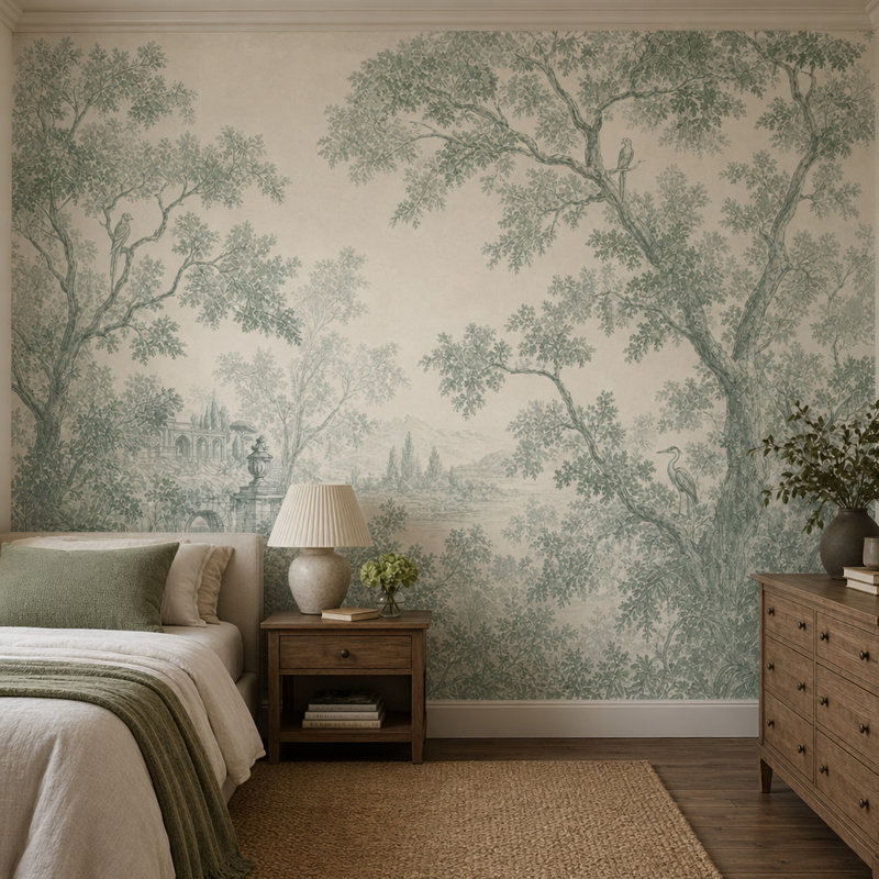 Papier peint Toile Landscape, Textured Non-Pasted, 140"x108"