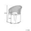 Heredia Patio Dining Armchair with Cushion