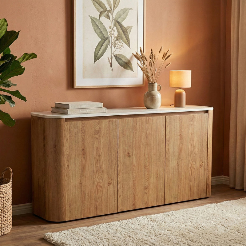 150cm Sideboard, Beige