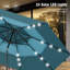 Parasol lumineux 120 "avec manivelle-1959936710