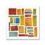 « building blocks two » par michelle calkins, impression sur toile tendue-12628936