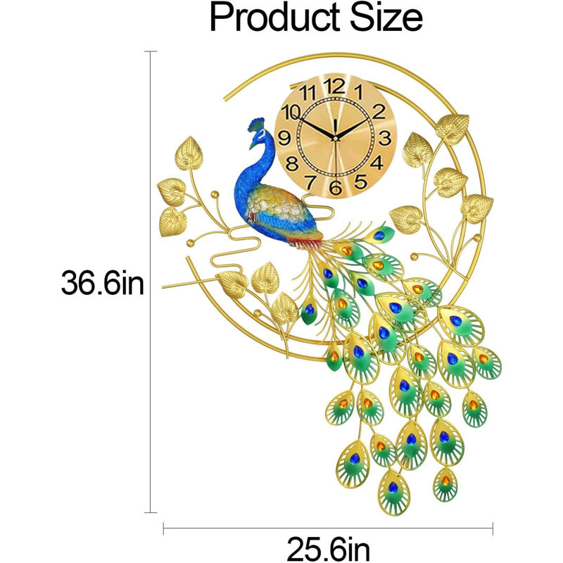 Metal Wall Clock