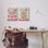 "Green Vintage Botanicals", ensemble d'art mural sur toile 2 pièces, par Lil 'Rue
