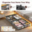 Beachcrest Home Fabric Underbed Storage
